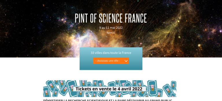 Chaque année, en mai : Pint of Science #Annecy